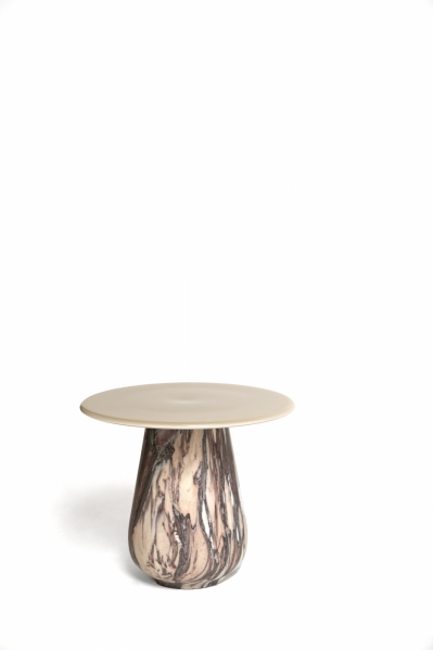 Table d’appoint Champignon en pierre